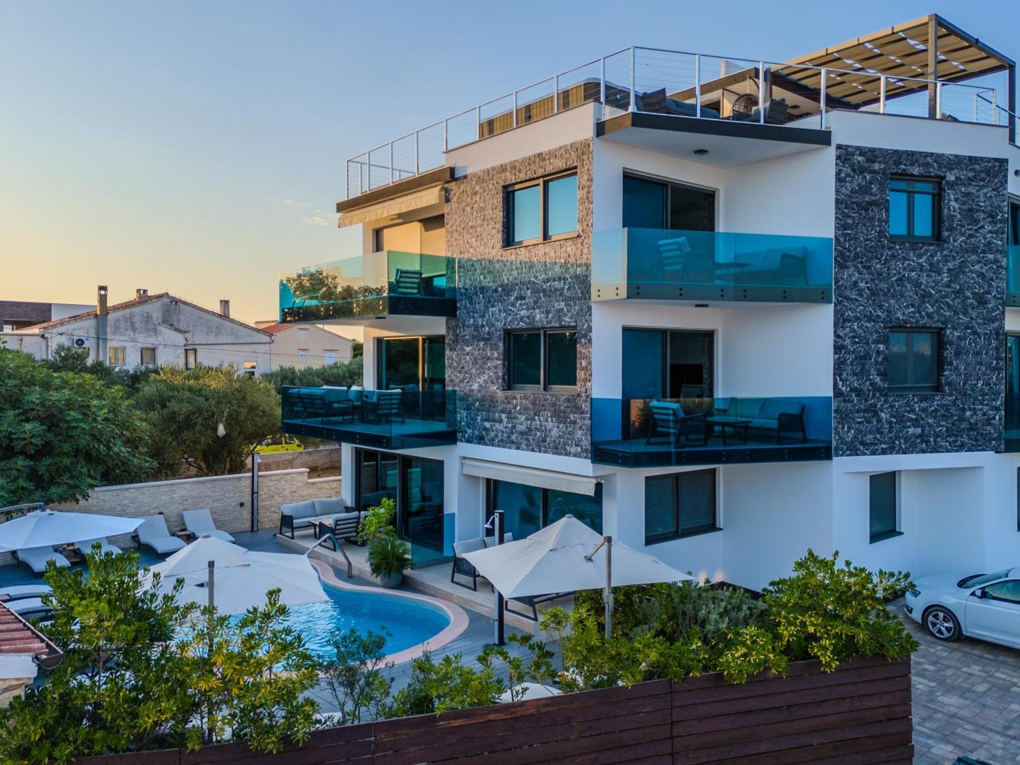 Luxury Apartments Vilamaloca Vir Bagian luar foto